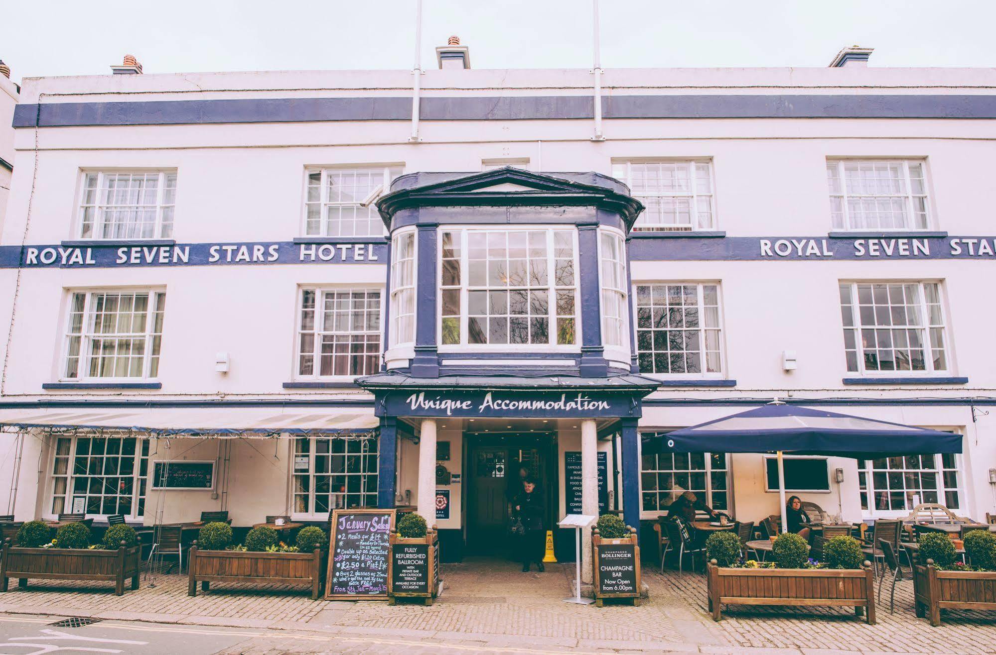 Royal Seven Stars Hotel Totnes Exterior foto